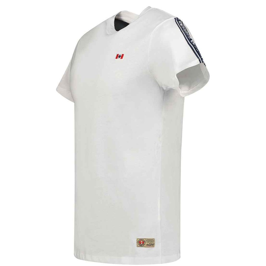 Herren Canadian Peak T-Shirt | Javengeak White Rm Herren 249