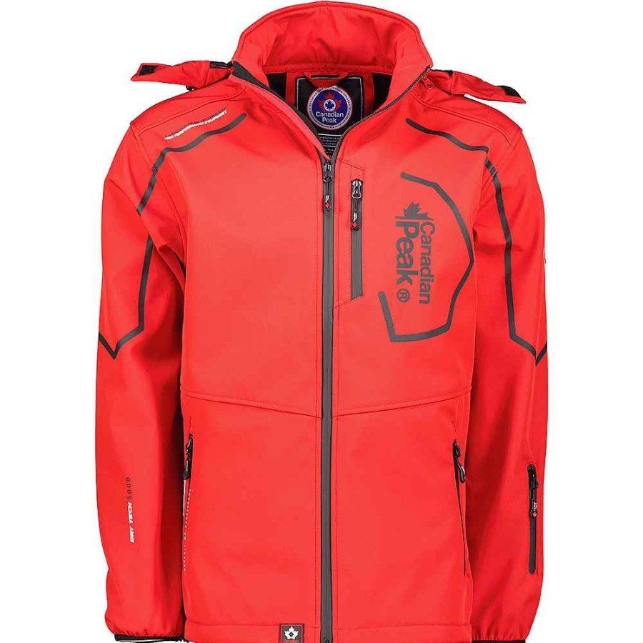 Herren Canadian Peak Soft Shell | Triyugeak Rm Red Herren 009