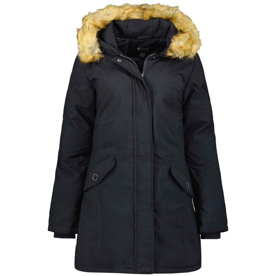 Damen Canadian Peak Parka | Dinastipeak Navy Rm Bs2 Lady 001