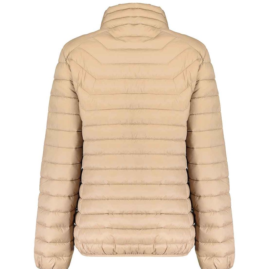 Damen Canadian Peak Jacke | Astonicheak Basic Taupe Lady 054