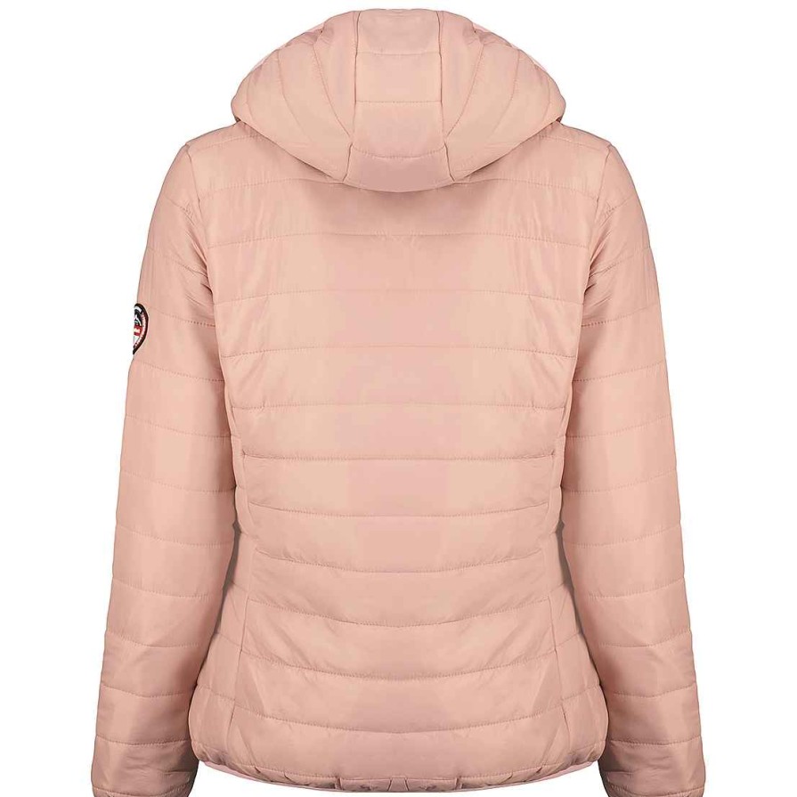 Damen Canadian Peak Jacke | Atikeak Hood Old Pink Rm Cp Lady 233