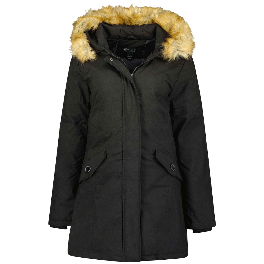 Damen Canadian Peak Parka | Dinastipeak Black Rm Bs2 Lady 001