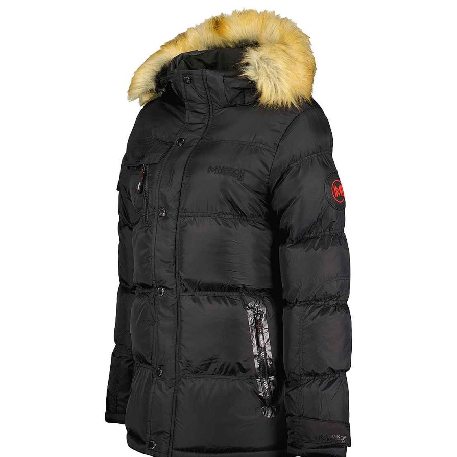 Damen Canadian Peak Parka | Bonamai Black Rm Lady 021