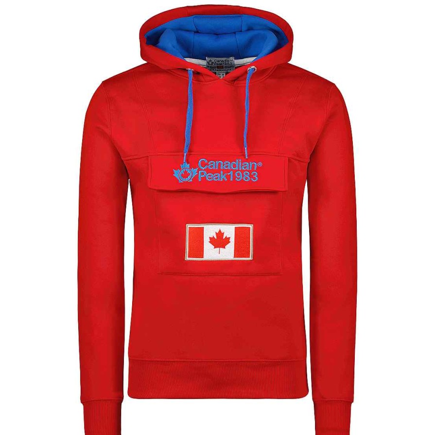 Herren Canadian Peak Schweis | Gadreak Red Men 007 Rm