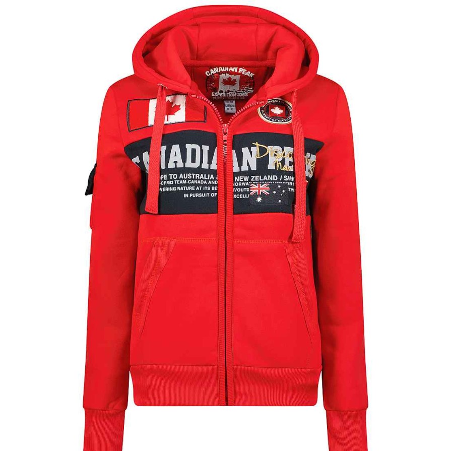 Herren Canadian Peak Schweis | Fipeak Red Rm Herren 054