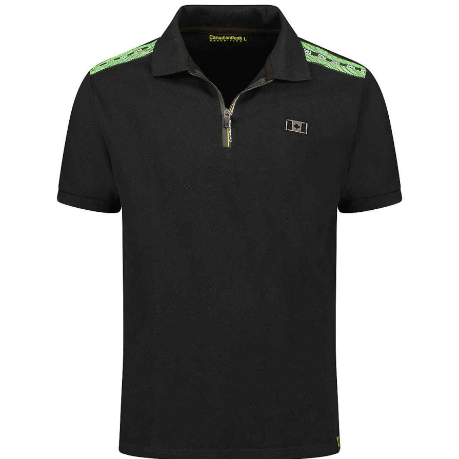 Herren Canadian Peak Polo | Kariuseak Black Rm Herren 254