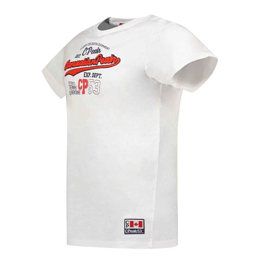 Herren Canadian Peak T-Shirt | Jurbeak White Rm Herren 235