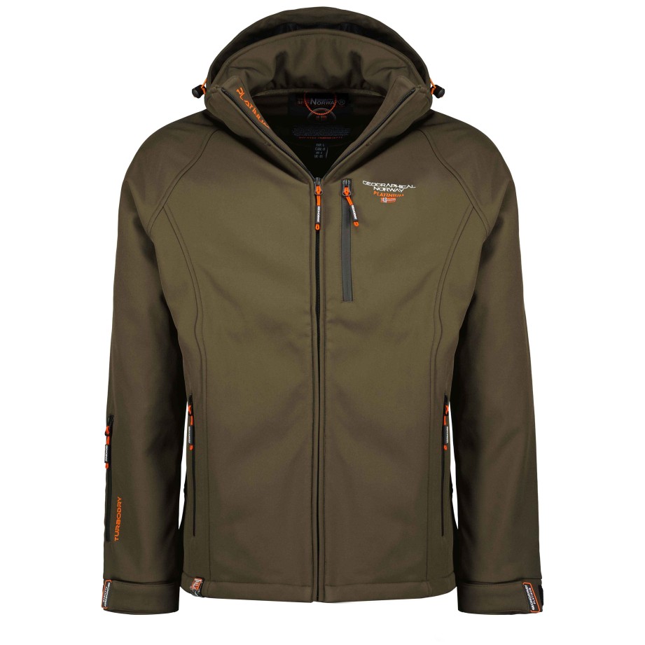 Herren Canadian Peak Soft Shell | Tabooeak Khaki Rm Herren 009