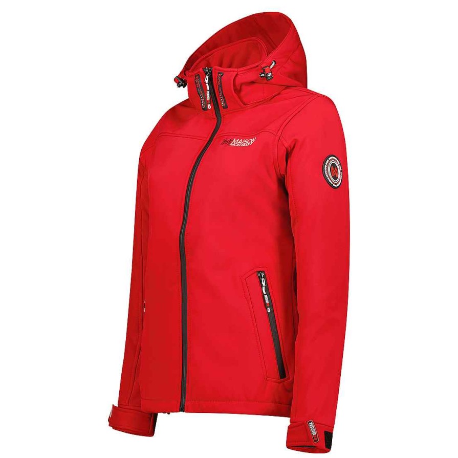 Damen Canadian Peak Soft Shell | Takenimai Red Lady Mt 009