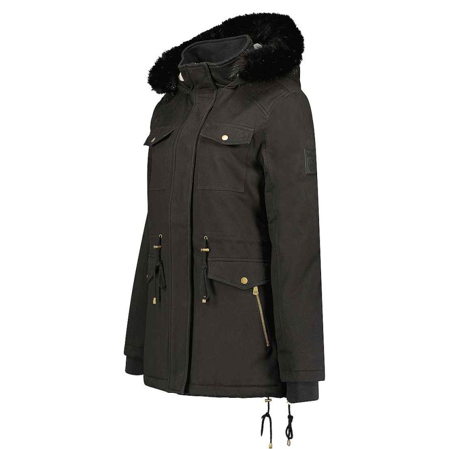 Damen Canadian Peak Parka | Celemai Black Mt Lady 056