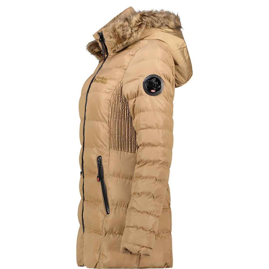 Damen Canadian Peak Parka | Anieseak Taupe Bs Lady 045