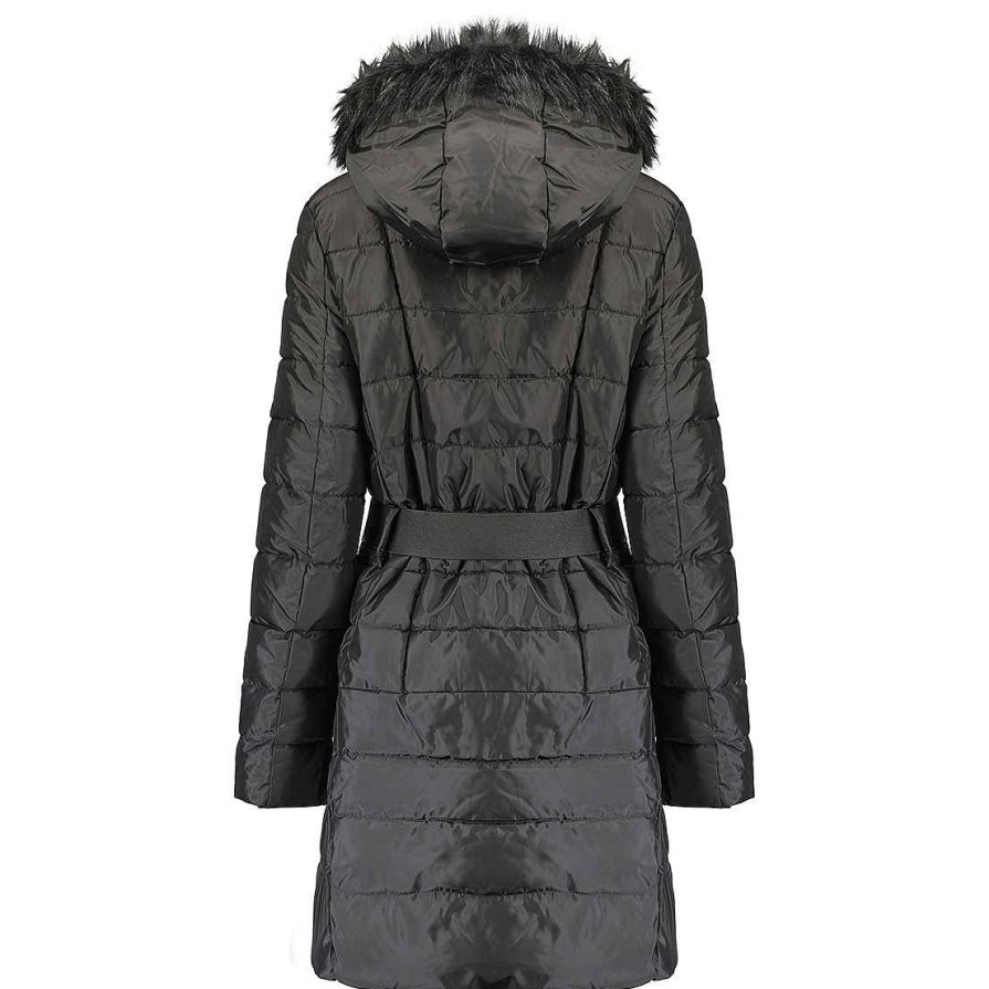 Damen Canadian Peak Parka | Anemoneak Black Lady 045