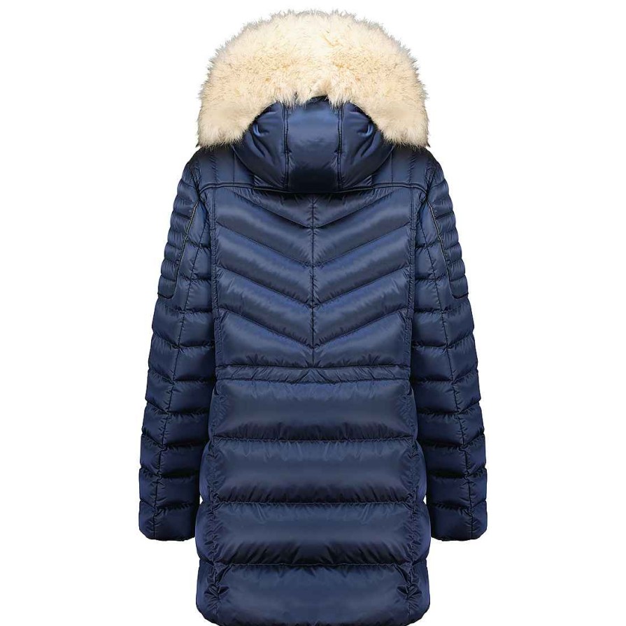 Damen Canadian Peak Parka | Destineak Navy Lady 070