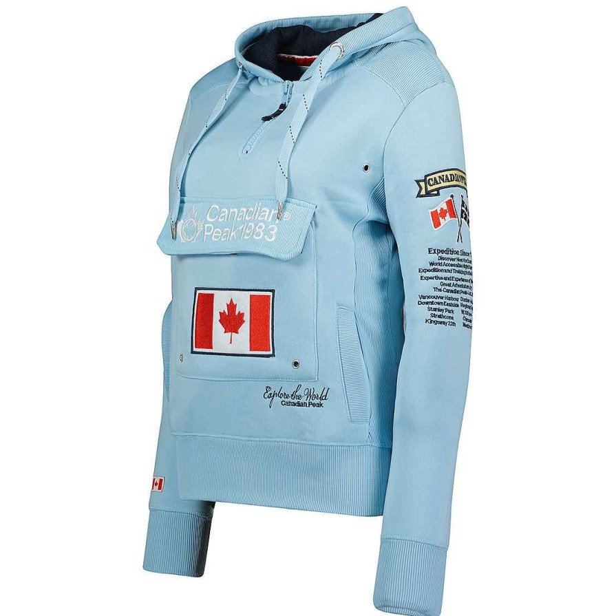 Damen Canadian Peak Schweis | Gyrelle Sky Blue Cp Lady 054 Pop