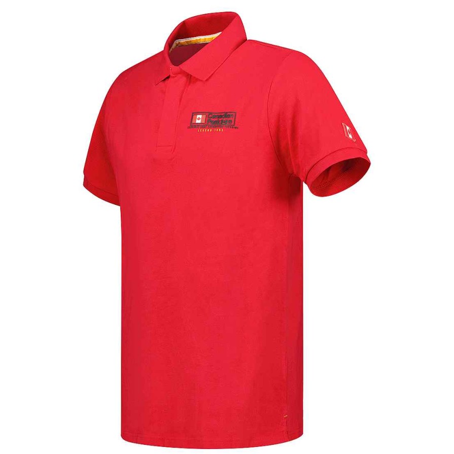 Herren Canadian Peak Polo | Koffroyeak Red Rm Herren 419