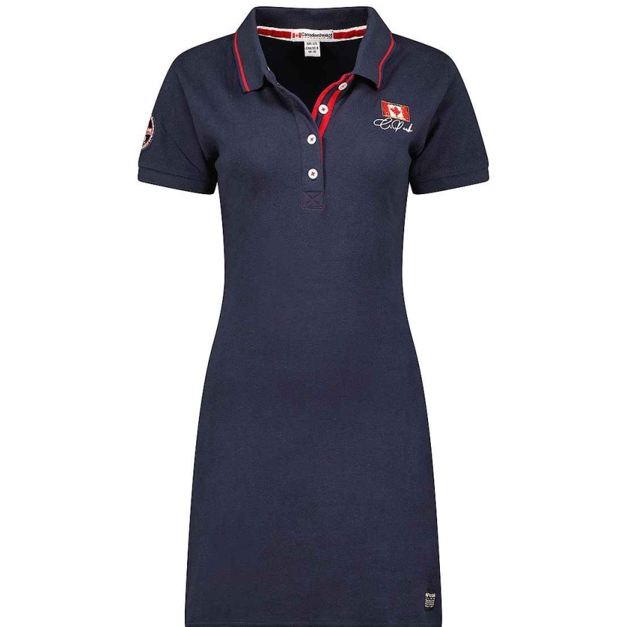 Damen Canadian Peak Kleid | Katcheak Rm Navy Lady 419