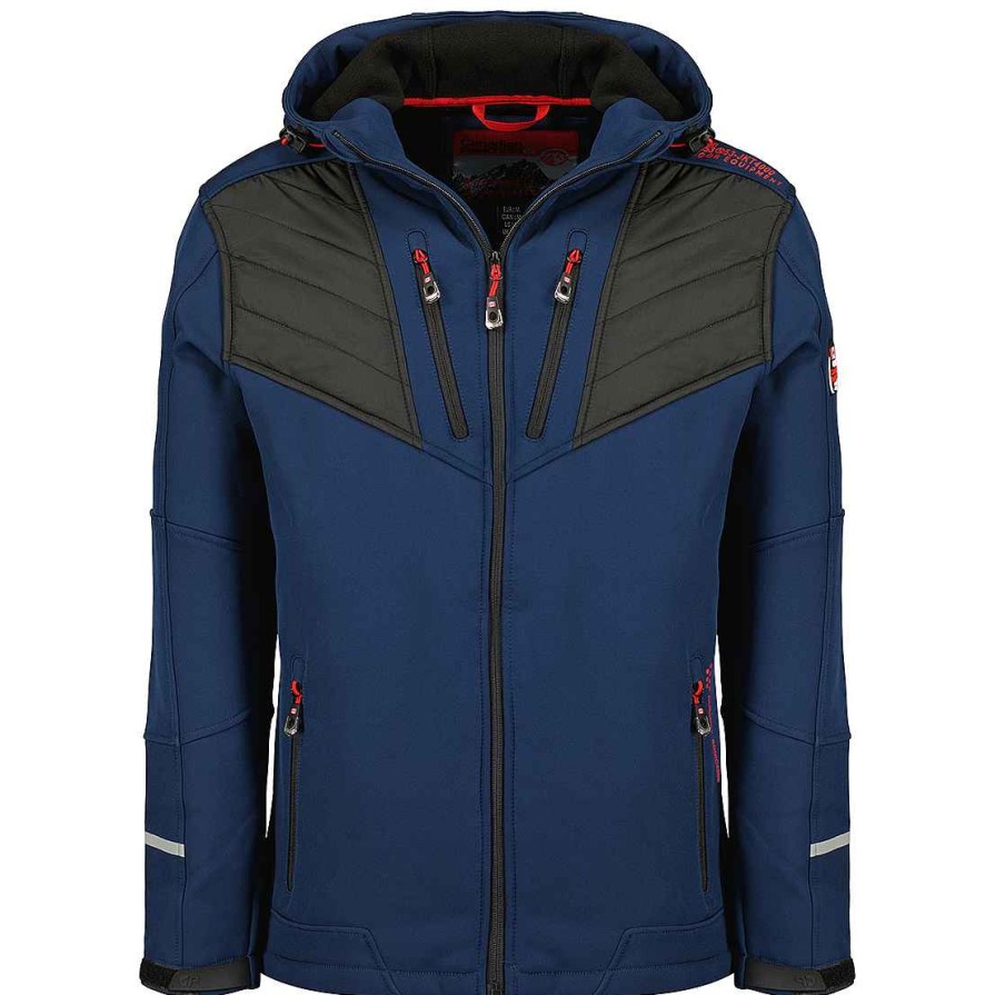 Herren Canadian Peak Soft Shell | Tarkneak Navy Rm Herren 009