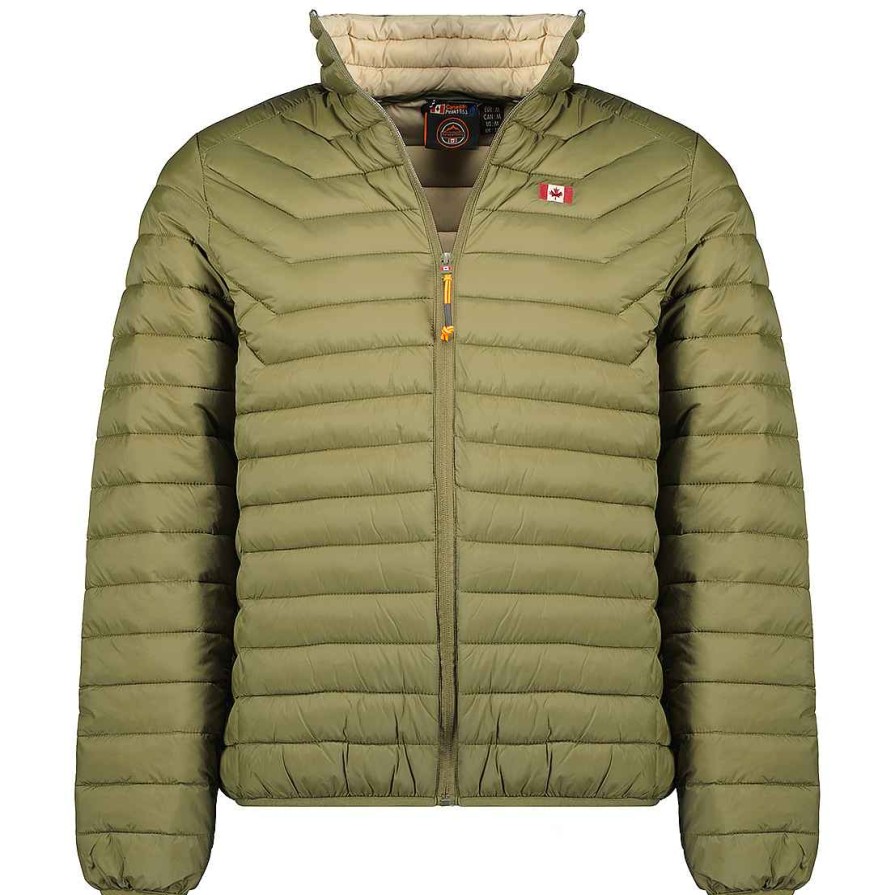 Herren Canadian Peak Jacke | Astoneak Basic Khaki Herren 054