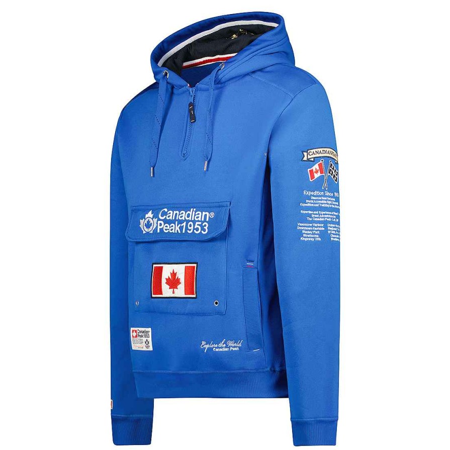 Herren Canadian Peak Schweis | Galapagos Royal Blue Cp Herren 054 Pop