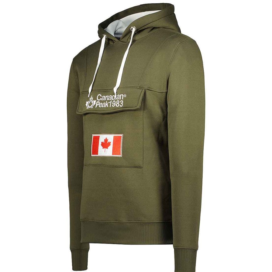 Herren Canadian Peak Schweis | Gadreak Khaki Herren 007 Rm