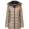 Damen Canadian Peak Parka | Anieseak Taupe Rm Lady 048