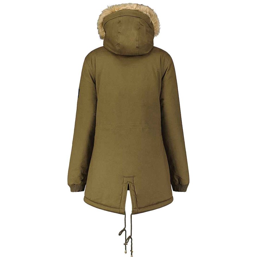 Damen Canadian Peak Parka | Ampumai Kaki Mt Lady 056