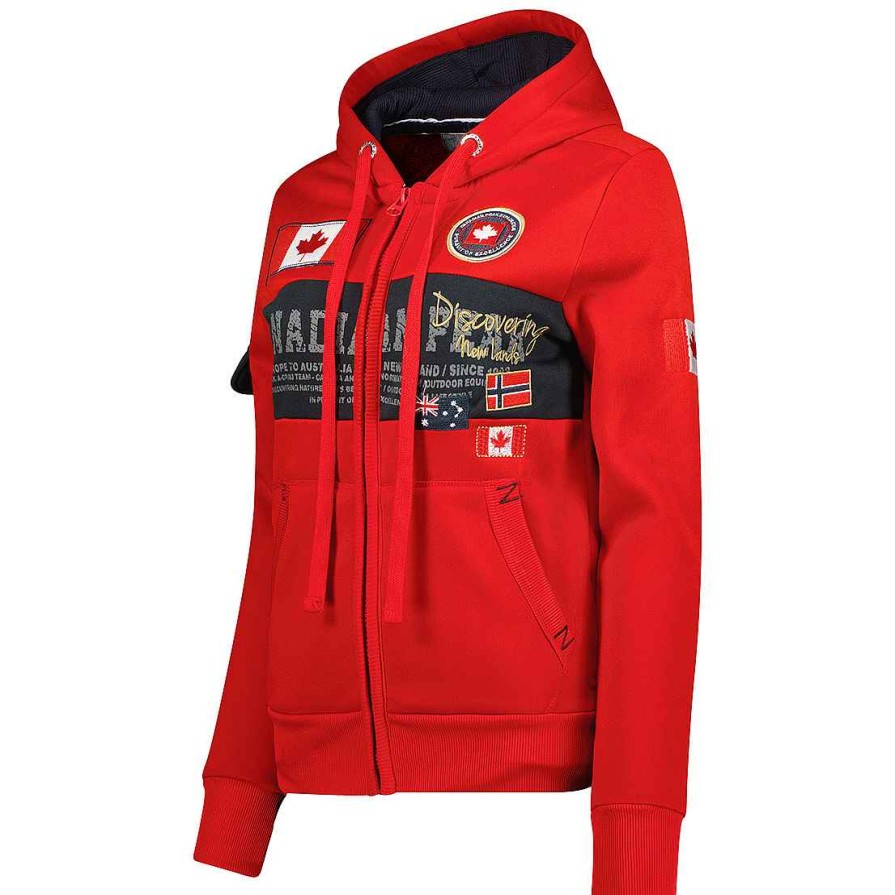 Damen Canadian Peak Schweis | Fipeak Red Lady 007 Rm