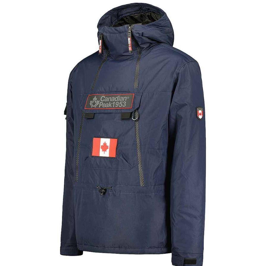 Herren Canadian Peak Parka | Benyamineak Navy Rm Herren 054