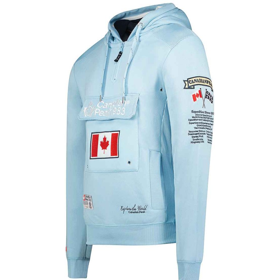 Junge Canadian Peak Schweis | Galapagos Sky Blue Cp Boy 054 Pop