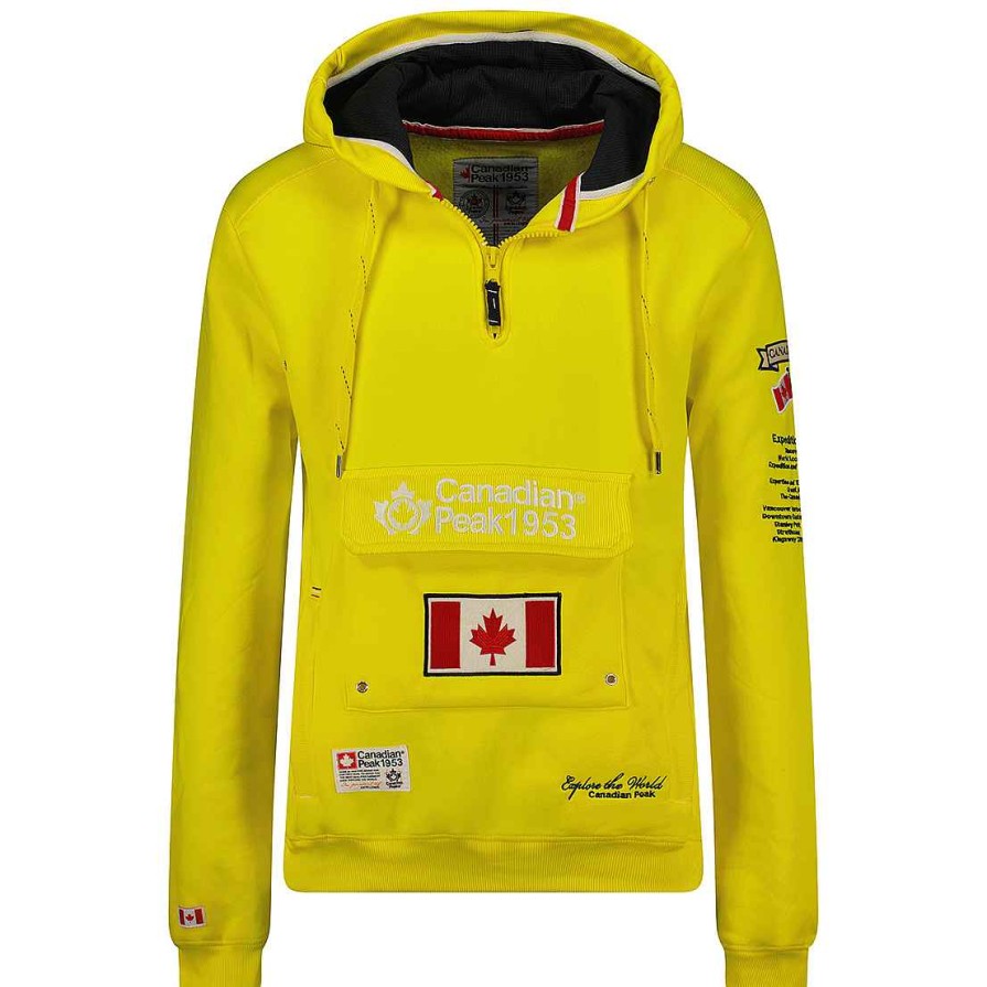 Herren Canadian Peak Schweis | Galapagos Flash Yellow Cp Herren 054 Pop