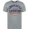 Herren Canadian Peak T-Shirt | Jermaniteak Grey Rm Herren 207