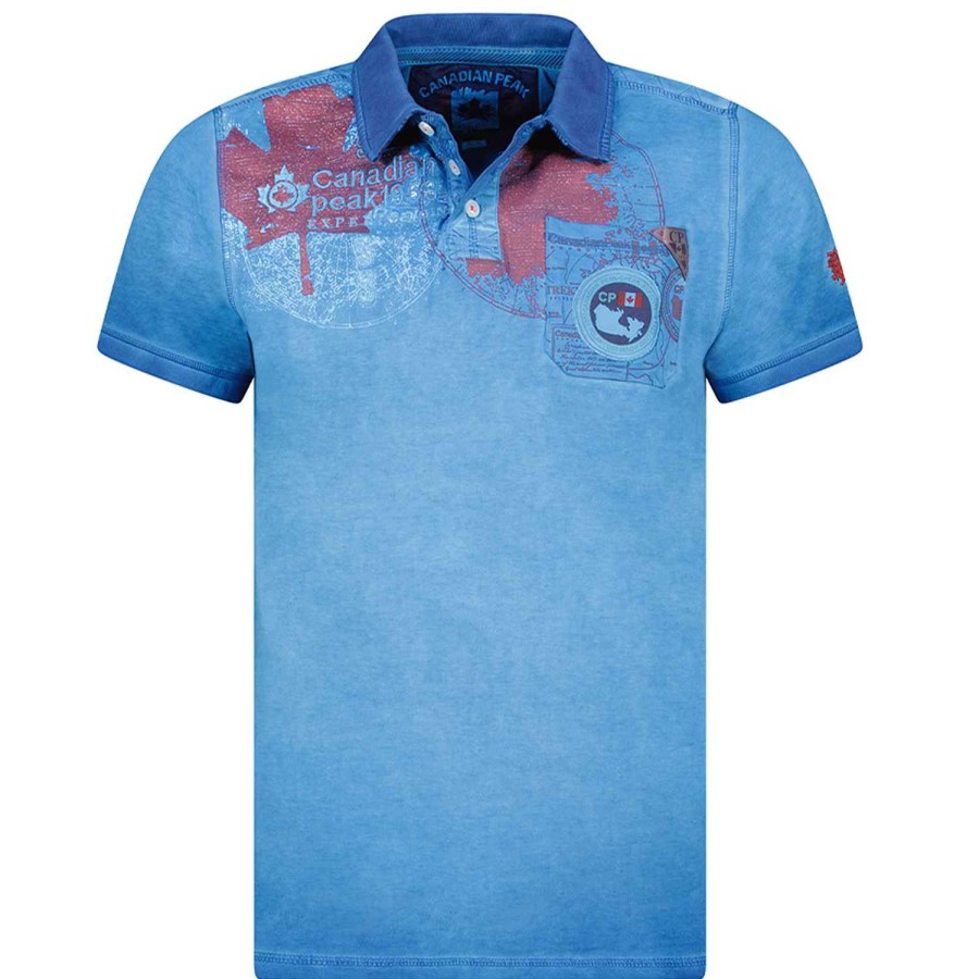 Herren Canadian Peak Polo | Kameak Blue Herren 235