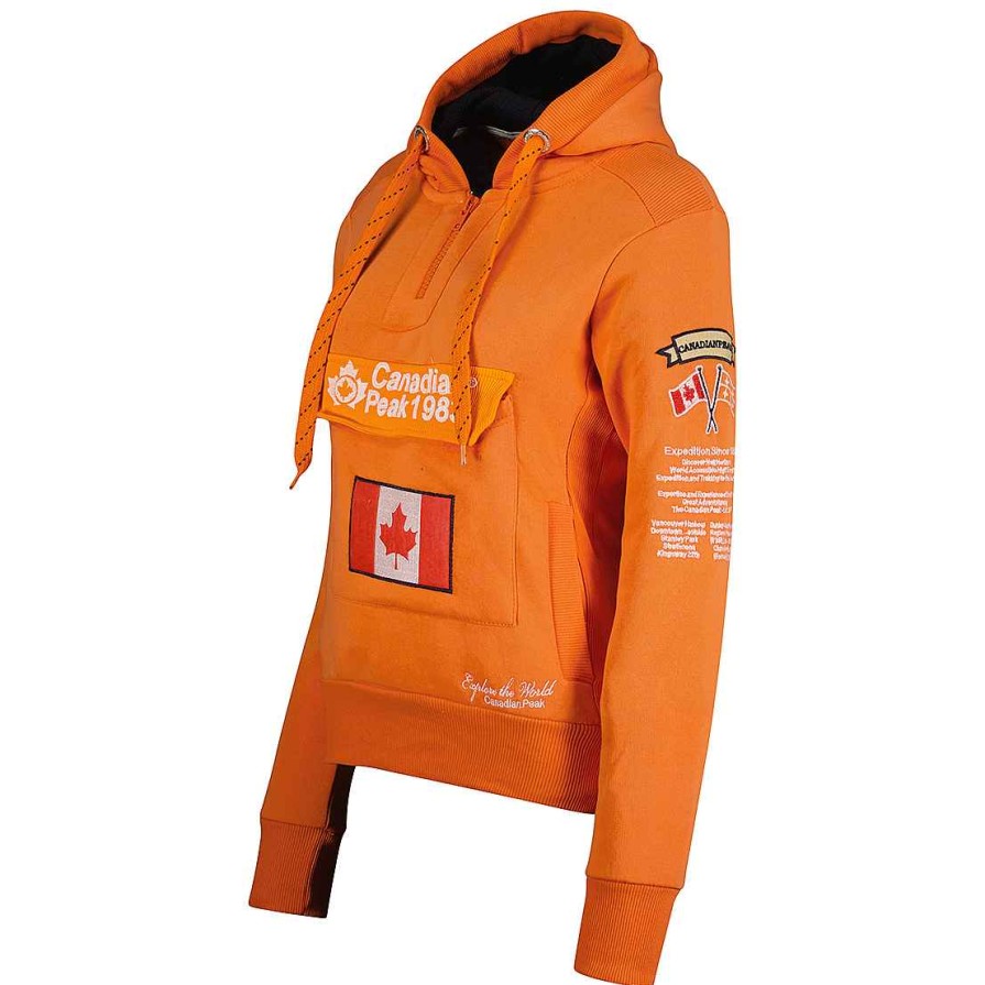 Damen Canadian Peak Schweis | Gyrelle Fluo Orange Lady Cp Rm 100