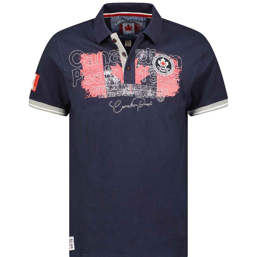 Herren Canadian Peak Polo | Kutteak Navy Rm Herren 419