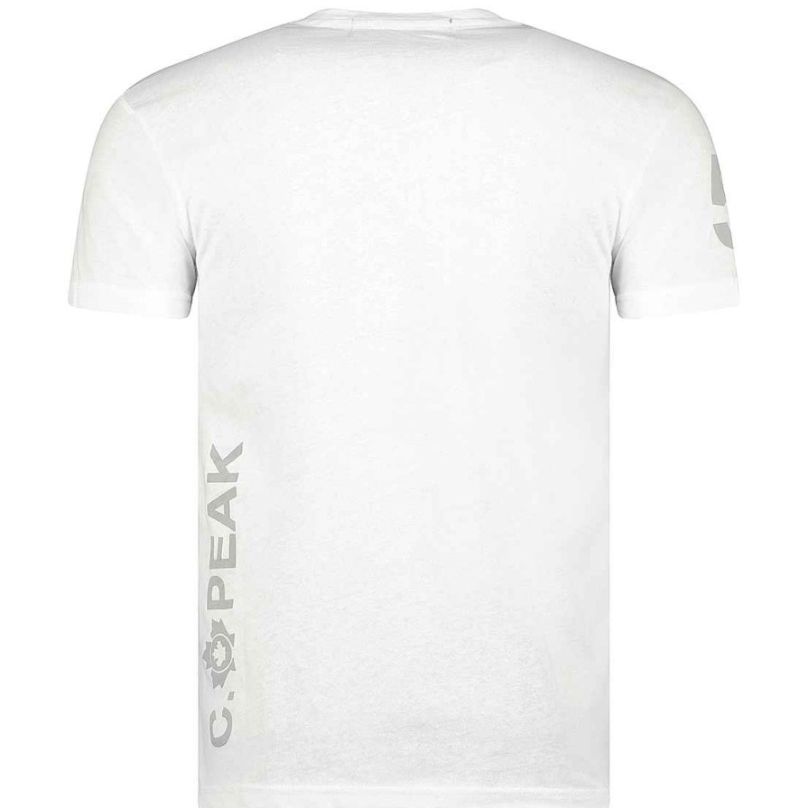 Herren Canadian Peak T-Shirt | Japeak Ss Cp White Men 100