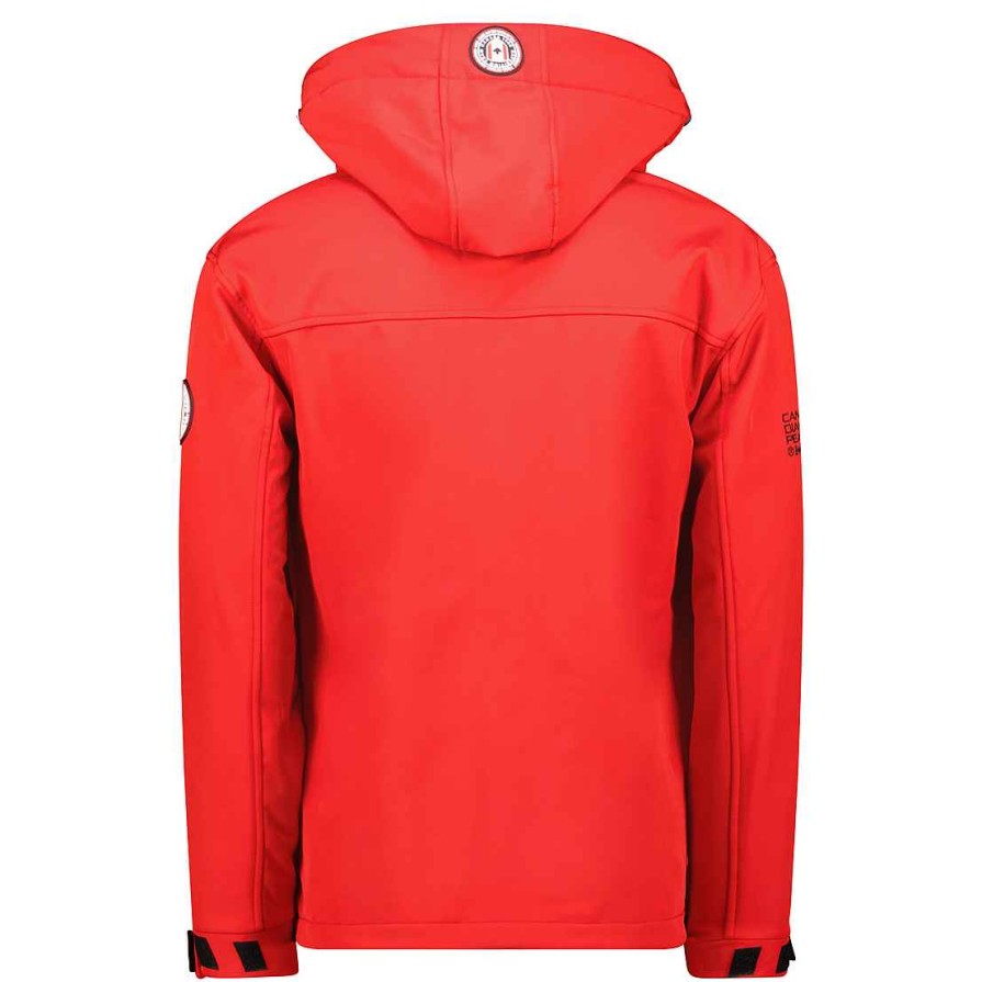 Herren Canadian Peak Soft Shell | Takeneak Red Rm Herren 009