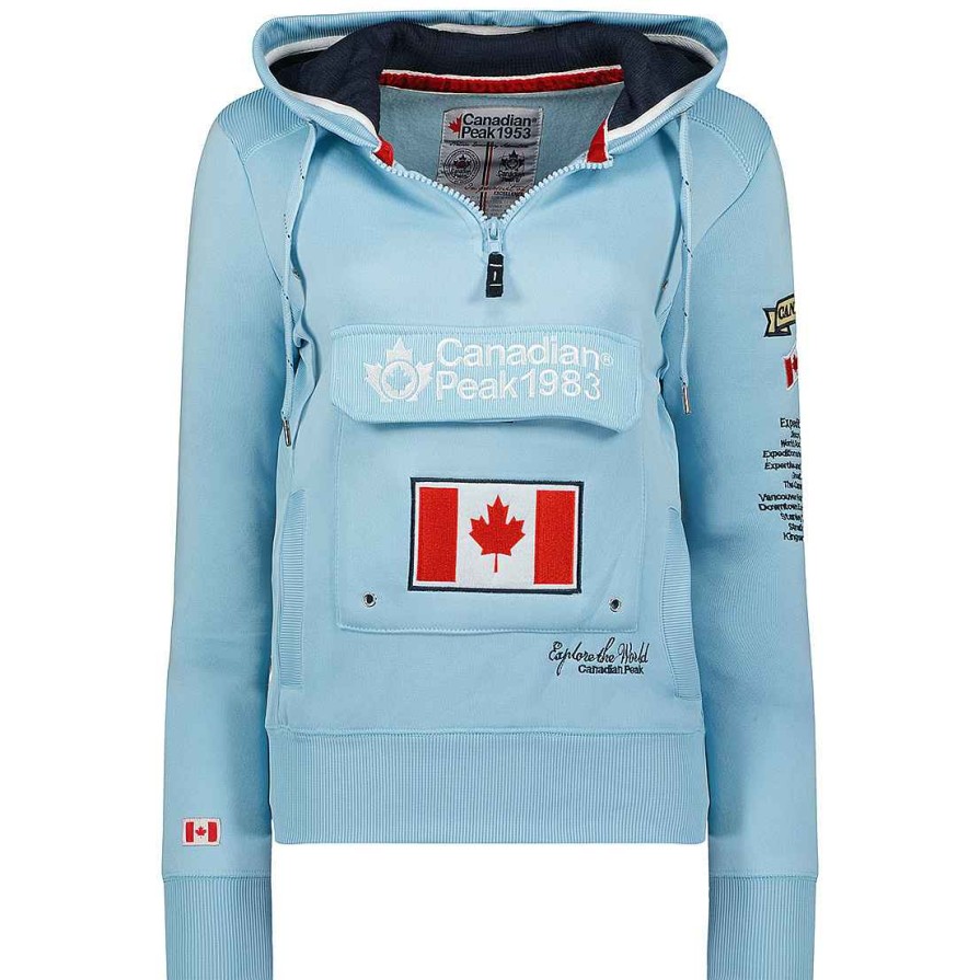 Damen Canadian Peak Schweis | Gyrelle Sky Blue Cp Rm Lady 054