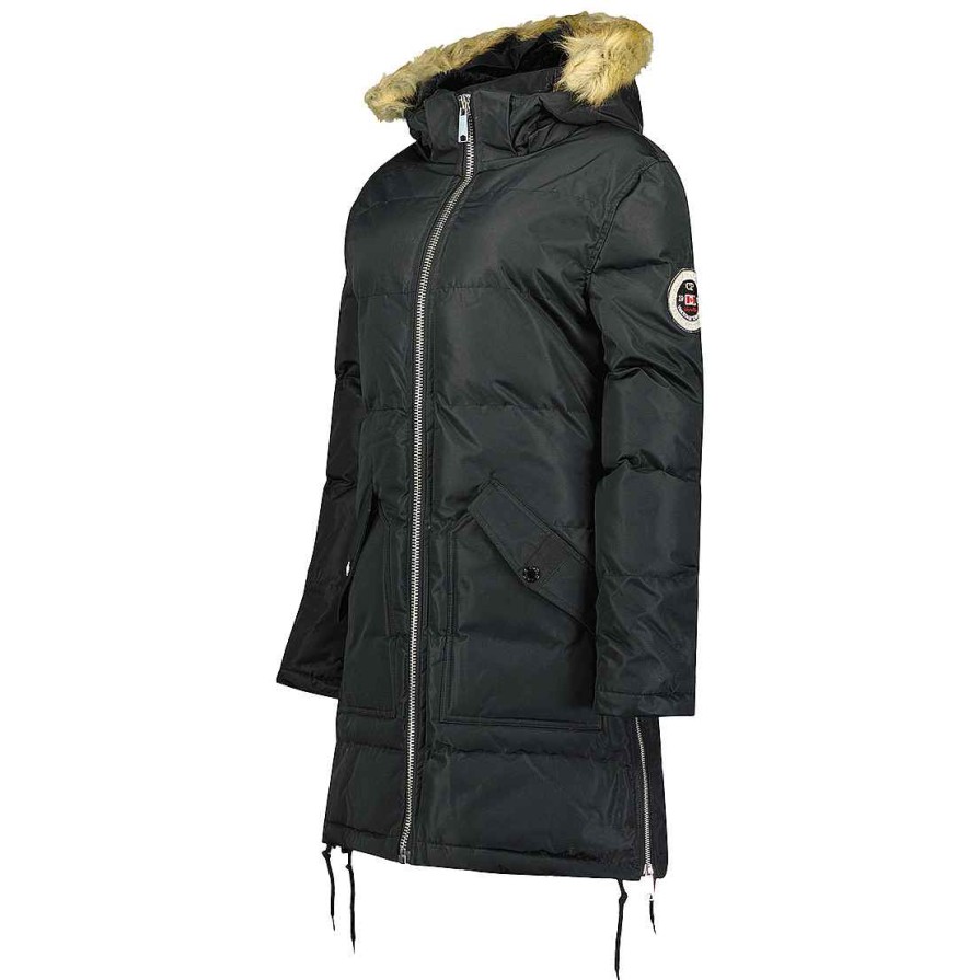 Damen Canadian Peak Parka | Canelleak Black Bs Cp Lady 001