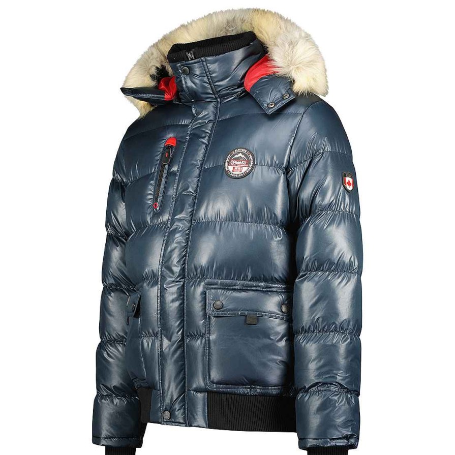 Herren Canadian Peak Jacke | Bugseak Navy Herren Rm Cp 005 Bs