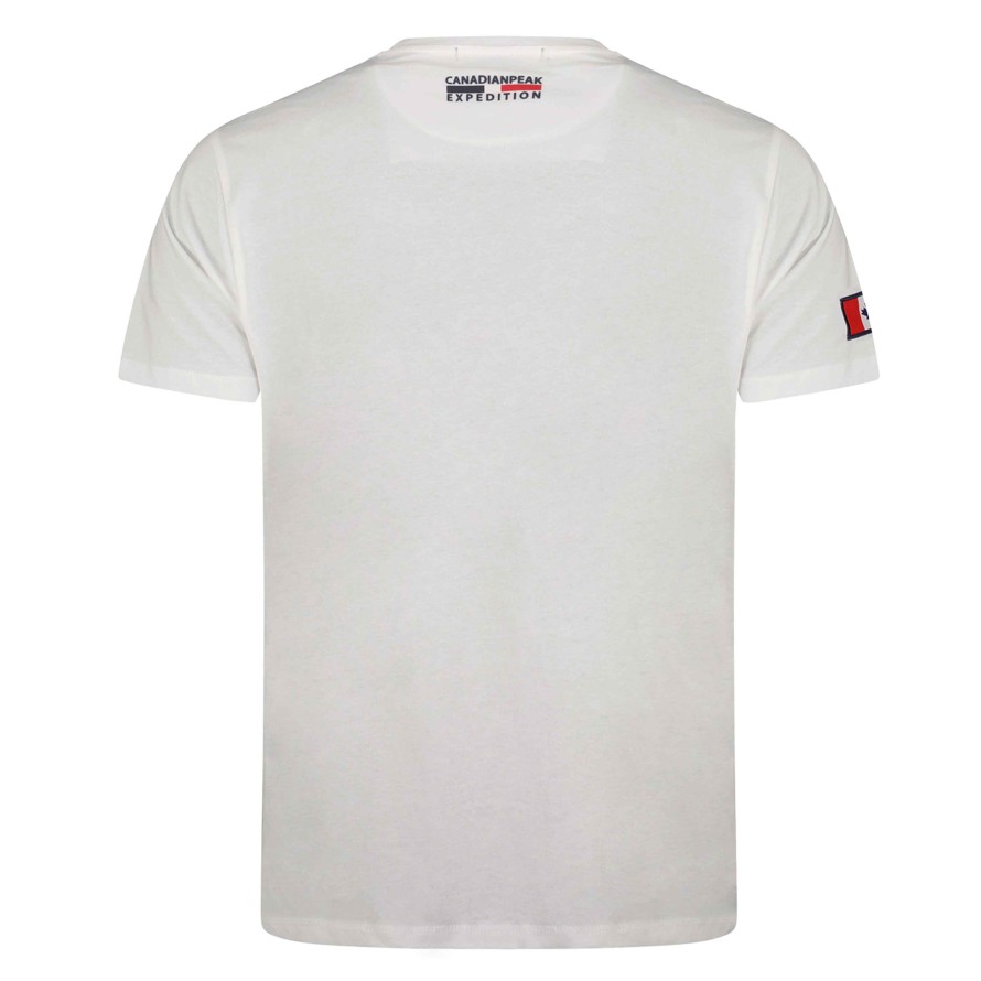 Herren Canadian Peak T-Shirt | Jaspereak White Rm Herren 249