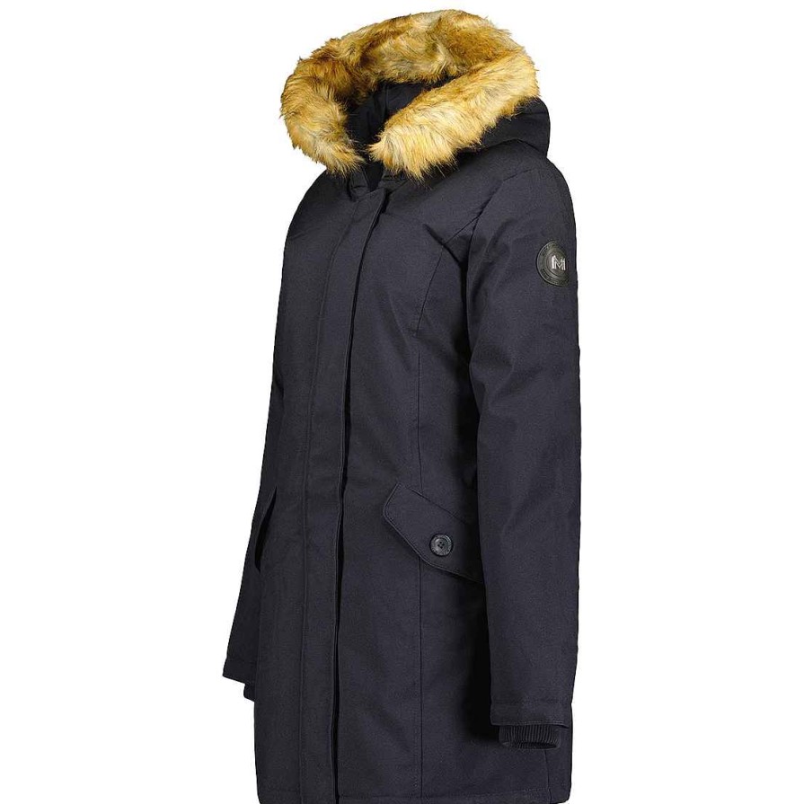 Damen Canadian Peak Parka | Dinamai Navy Mt Lady 001