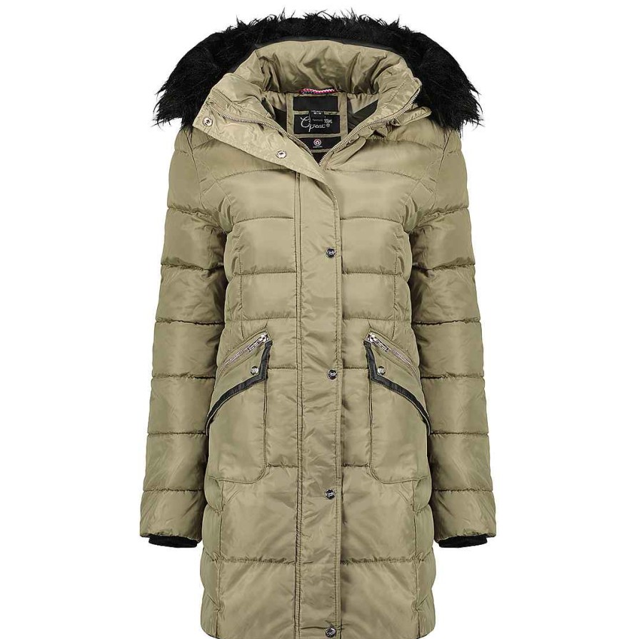 Damen Canadian Peak Parka | Bijouxeak Taupe Cp Lady 054