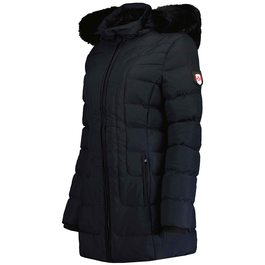 Damen Canadian Peak Parka | Armband Navy Lady 093