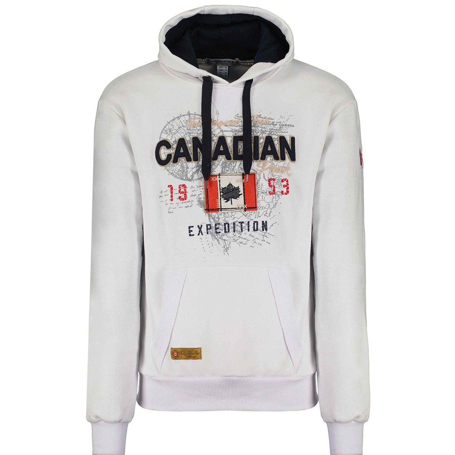 Herren Canadian Peak Schweis | Guitreak White Rm Men 100