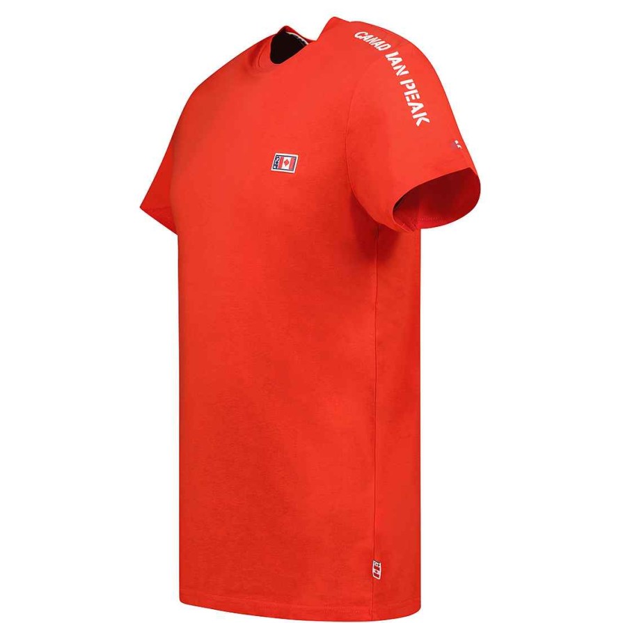 Herren Canadian Peak T-Shirt | Jaredeak Red Rm Herren 235