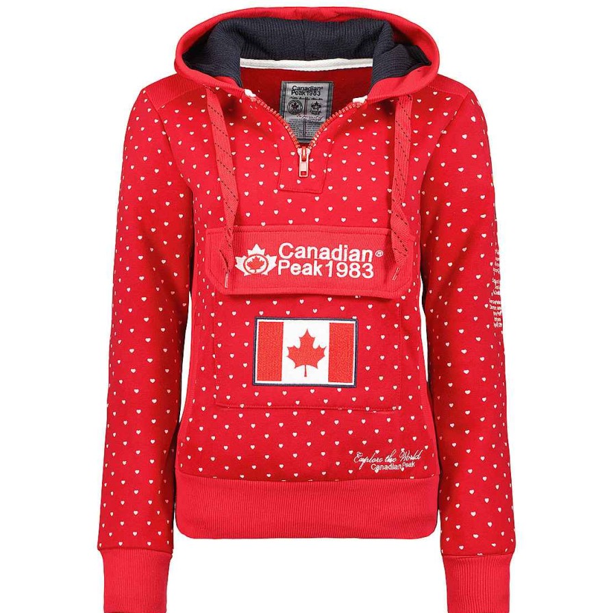 Damen Canadian Peak Schweis | Gyrelle Coeur Red Lady 100 Rm