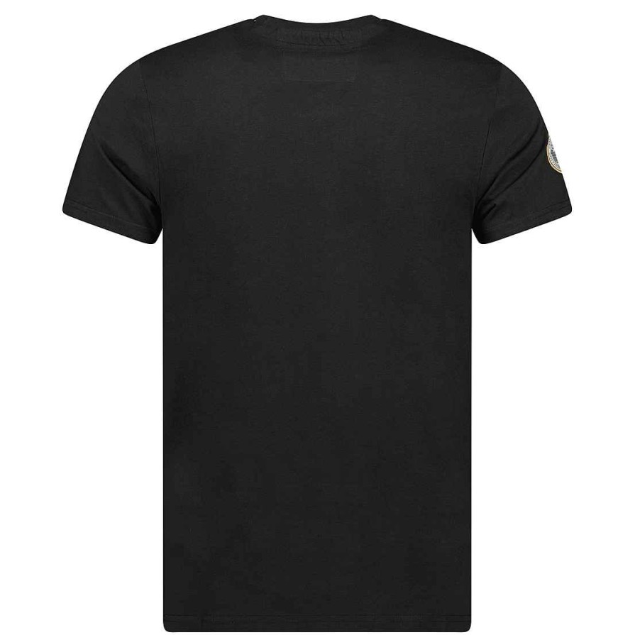 Herren Canadian Peak T-Shirt | Jitcheneak Black Rm Herren 235