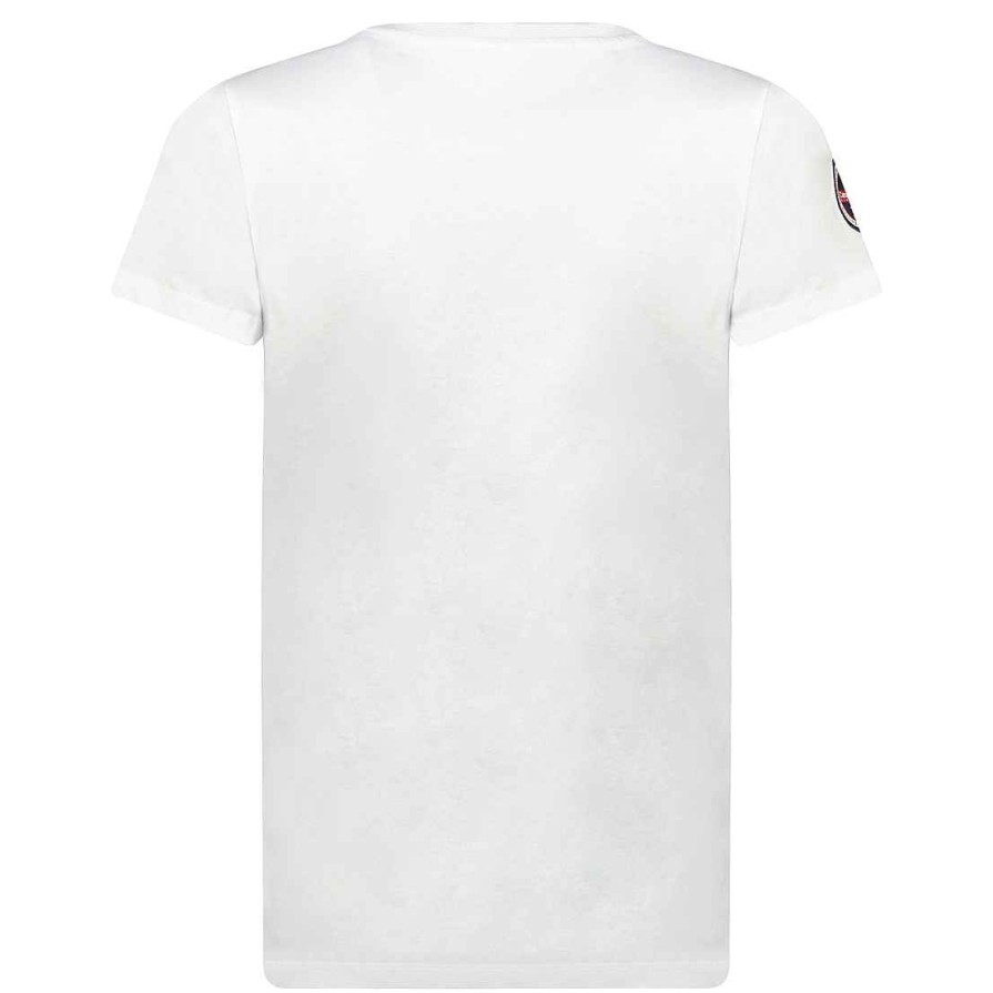 Damen Canadian Peak T-Shirt | Jorameak White Rm Lady 235