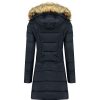 Damen Canadian Peak Parka | Akapeak Navy Cp Bs2 Rm Lady 001