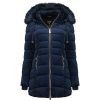 Damen Canadian Peak Parka | Biloveak Long Navy Rm Cp Lady 001